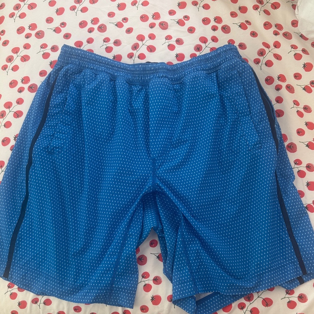 lululemon athletica Blue Athletic Shorts